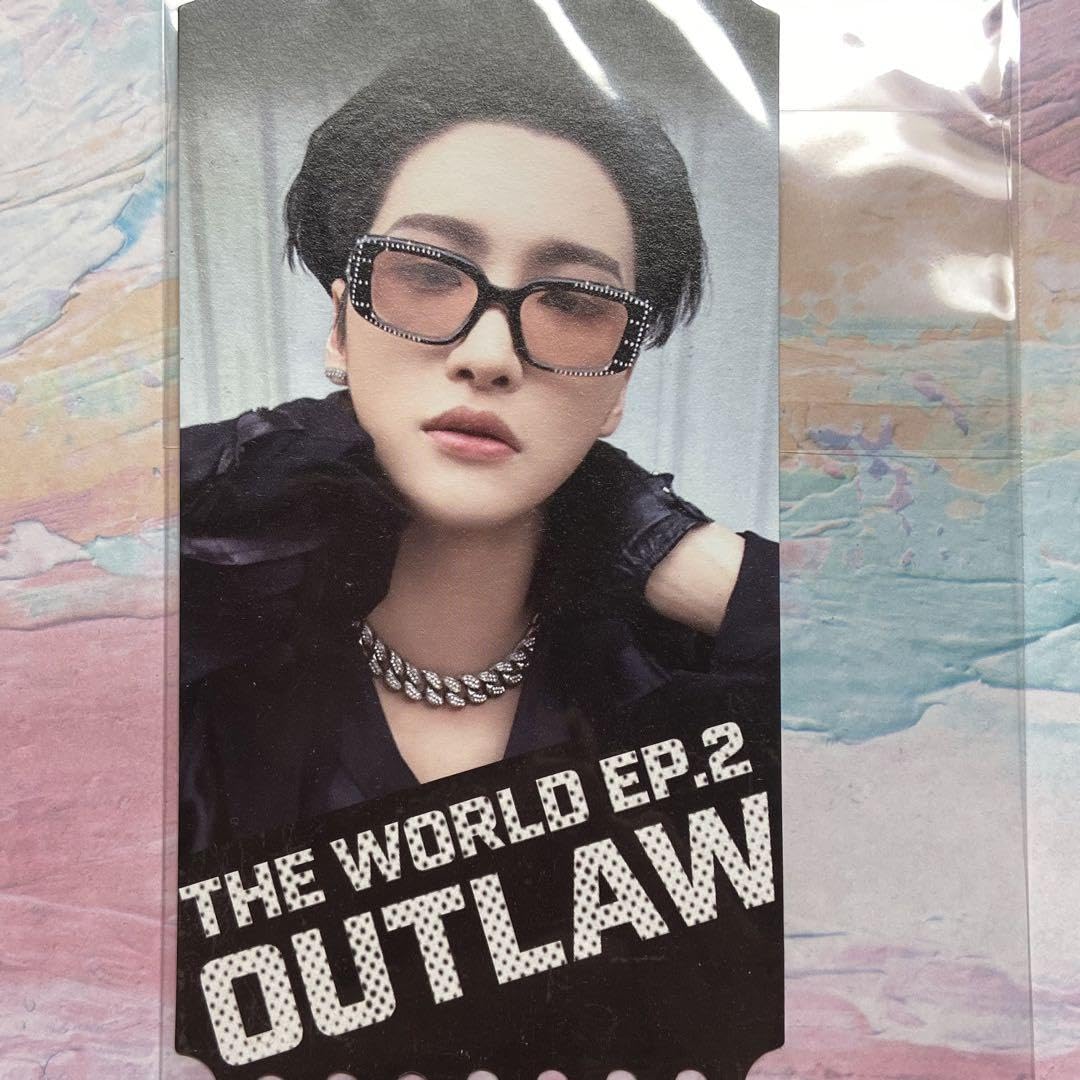 Amazon.co.jp: ATEEZ ソンファ fromm store 特典 Outlaw 同時購入特典
